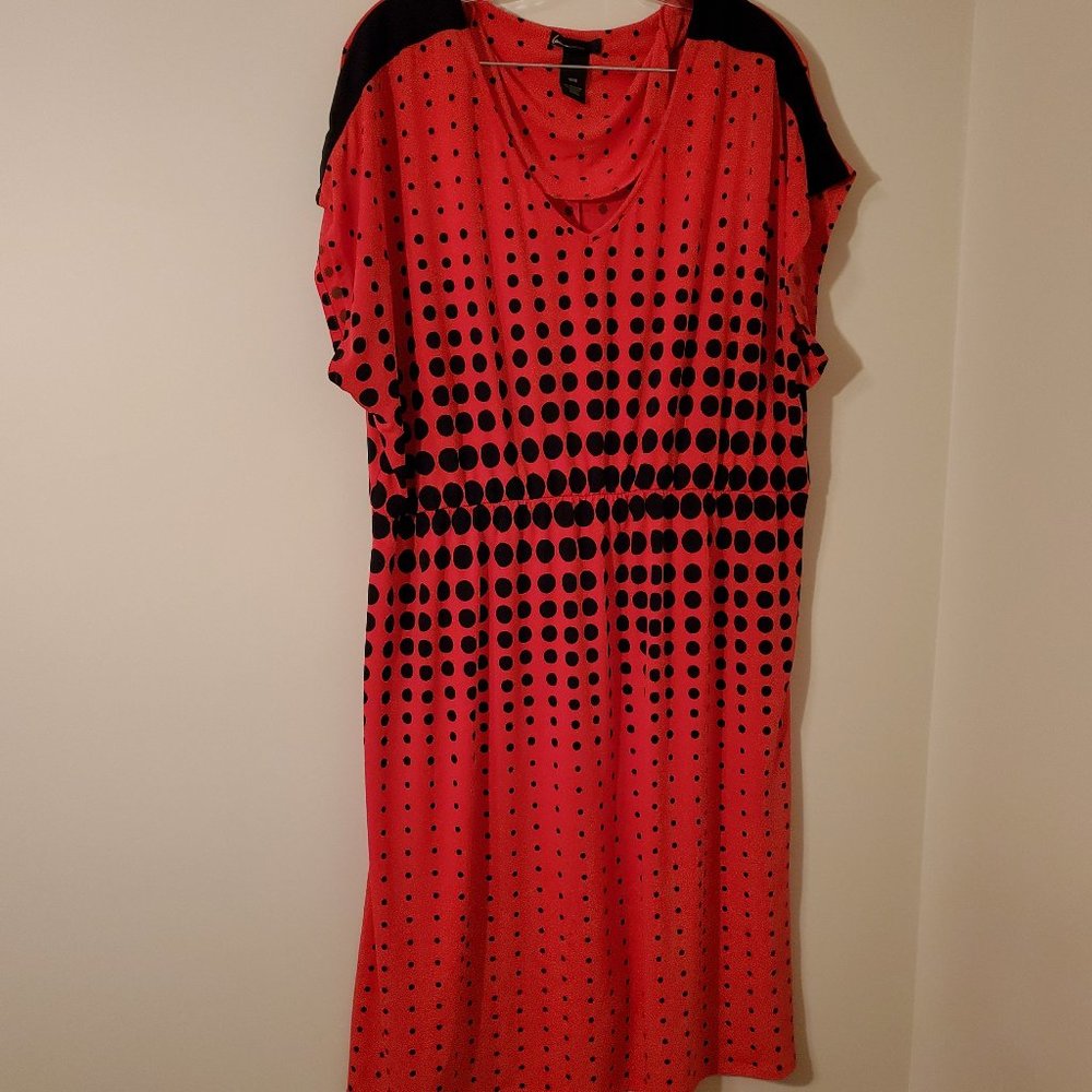 Black and Red Dress